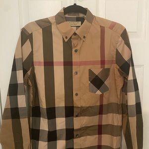 Men's Burberry Shirt, size small